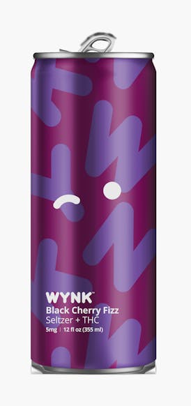 Wynk Seltzer - Black Cherry Fizz 5mg THC