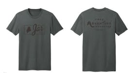 JAR Unisex Graphite Adventure T-Shirt Small