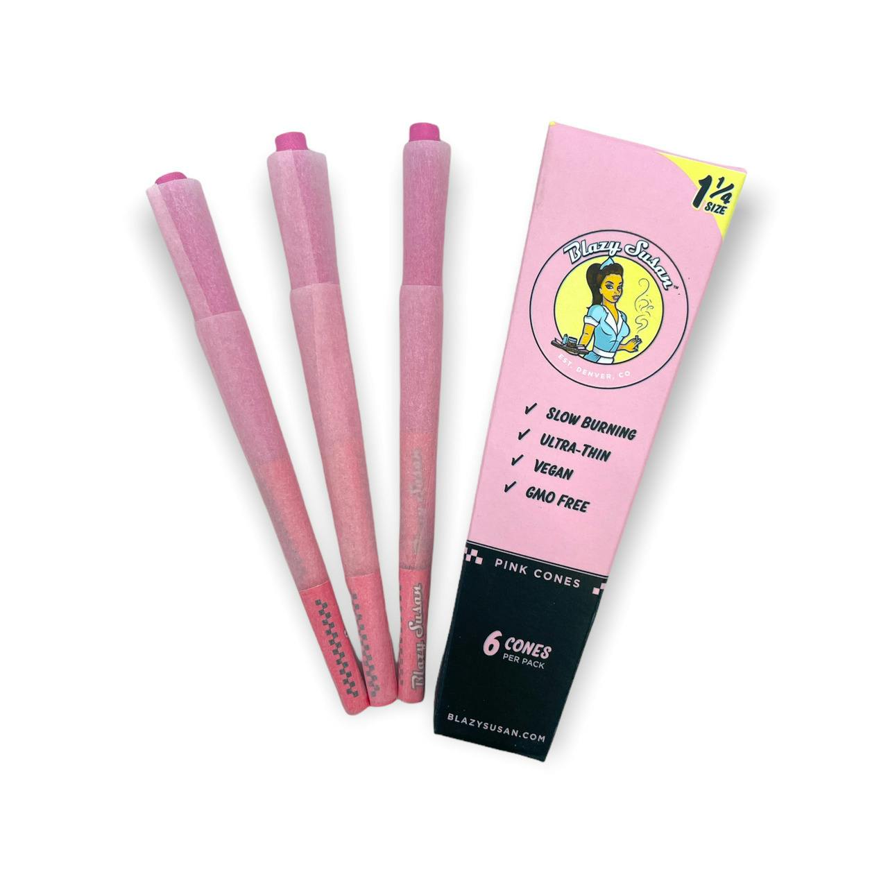 Blazy Susan Pink Cones 6ct at Juniper Lane