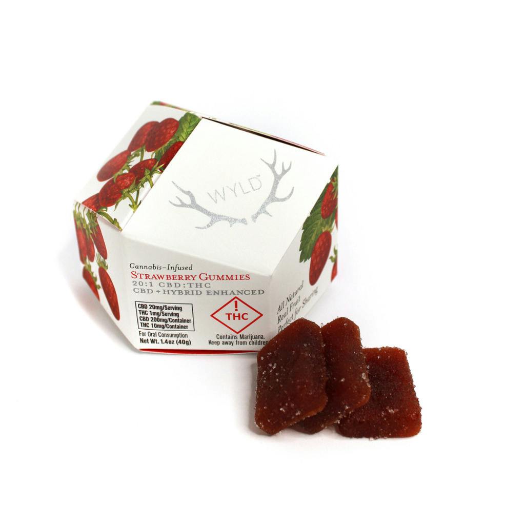 Strawberry 20:1 CBD Gummies