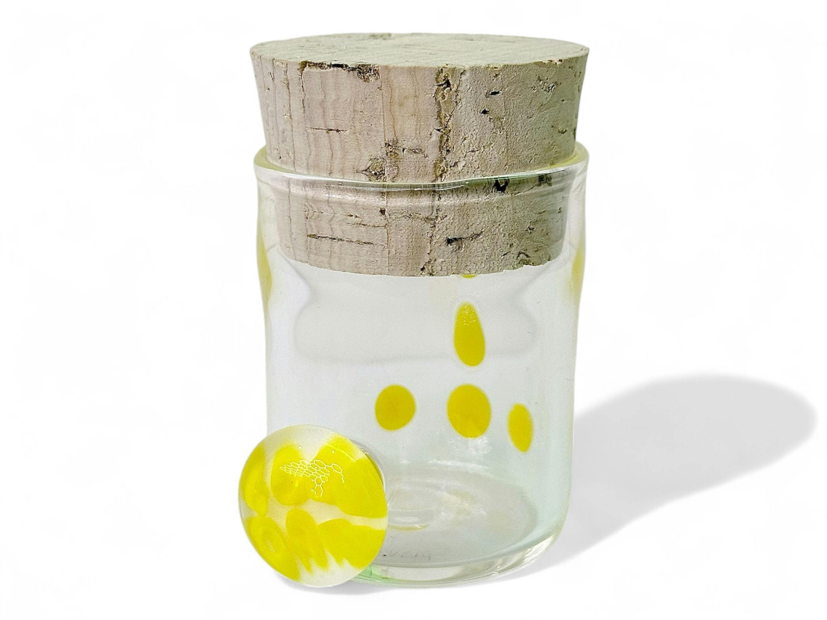 Good Dank Glass Jar - Yellow
