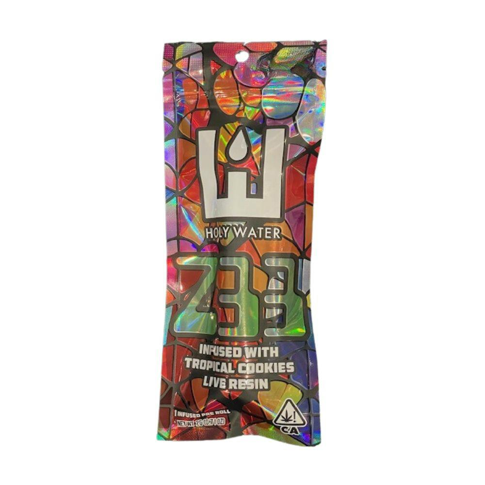 Holy Water - Infused 1g Preroll - Z33