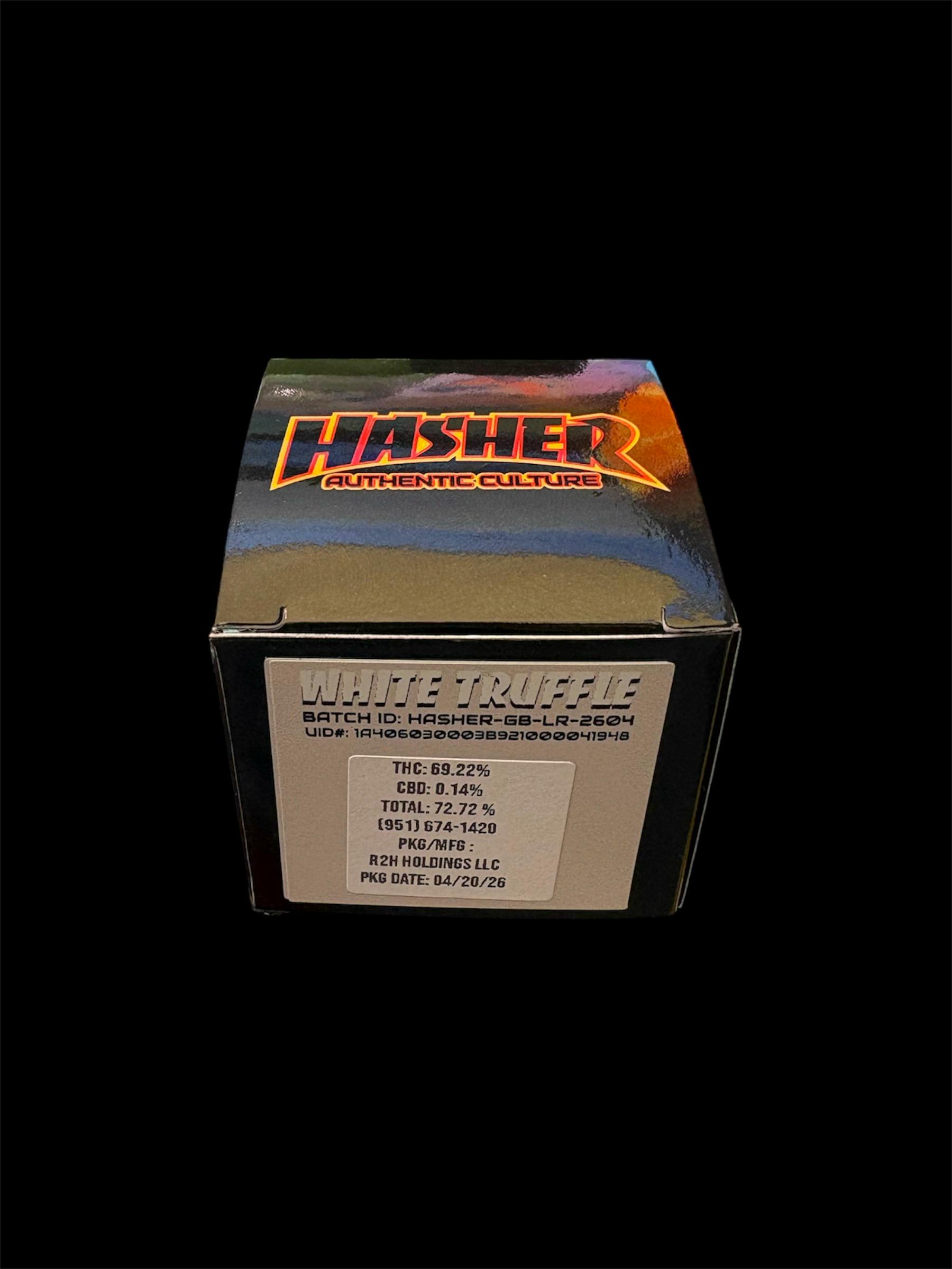 Hasher - Live Rosin - White Truffle - (1g)