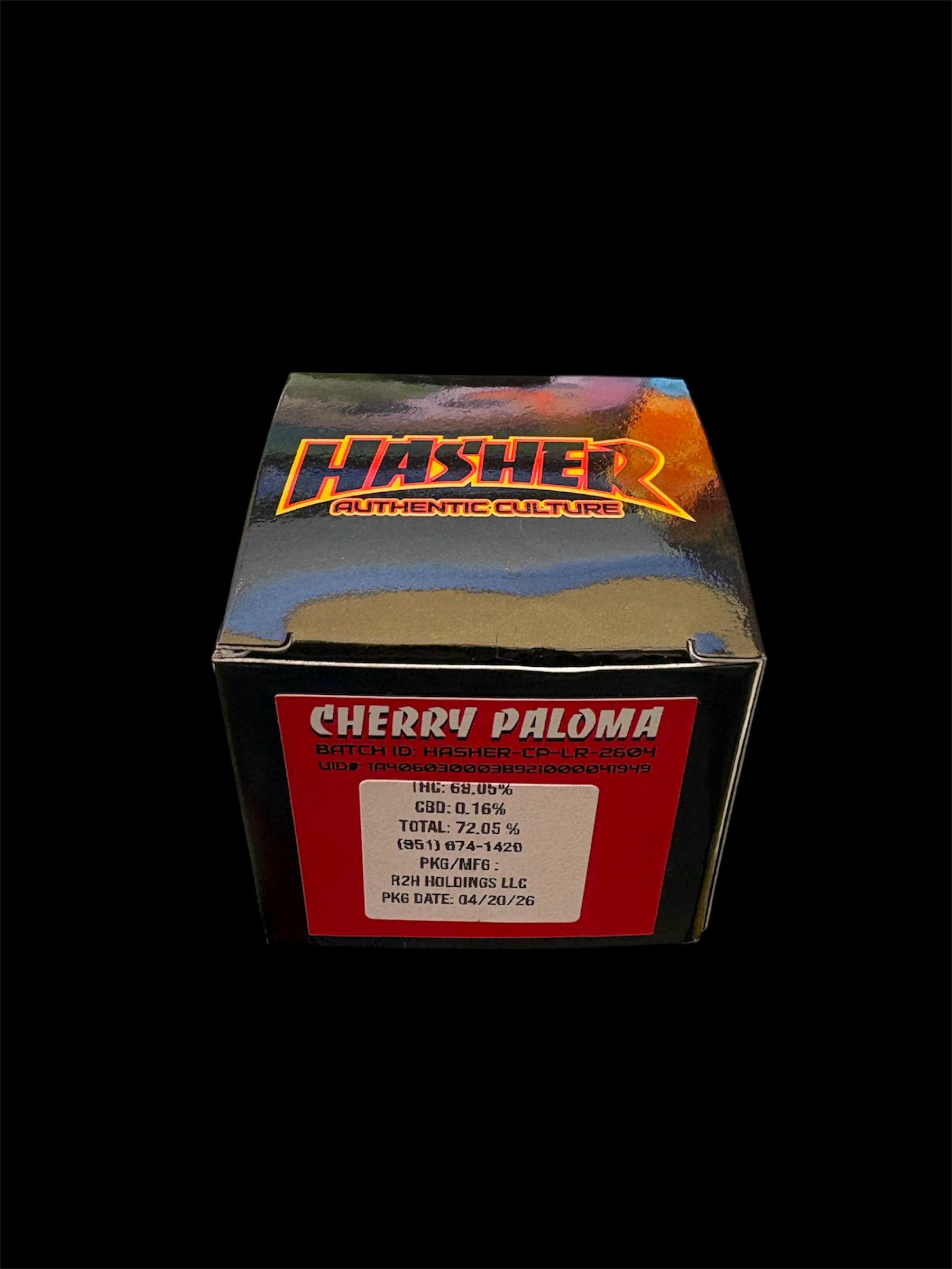 Hasher - Live Rosin - Cherry Paloma - (1g)