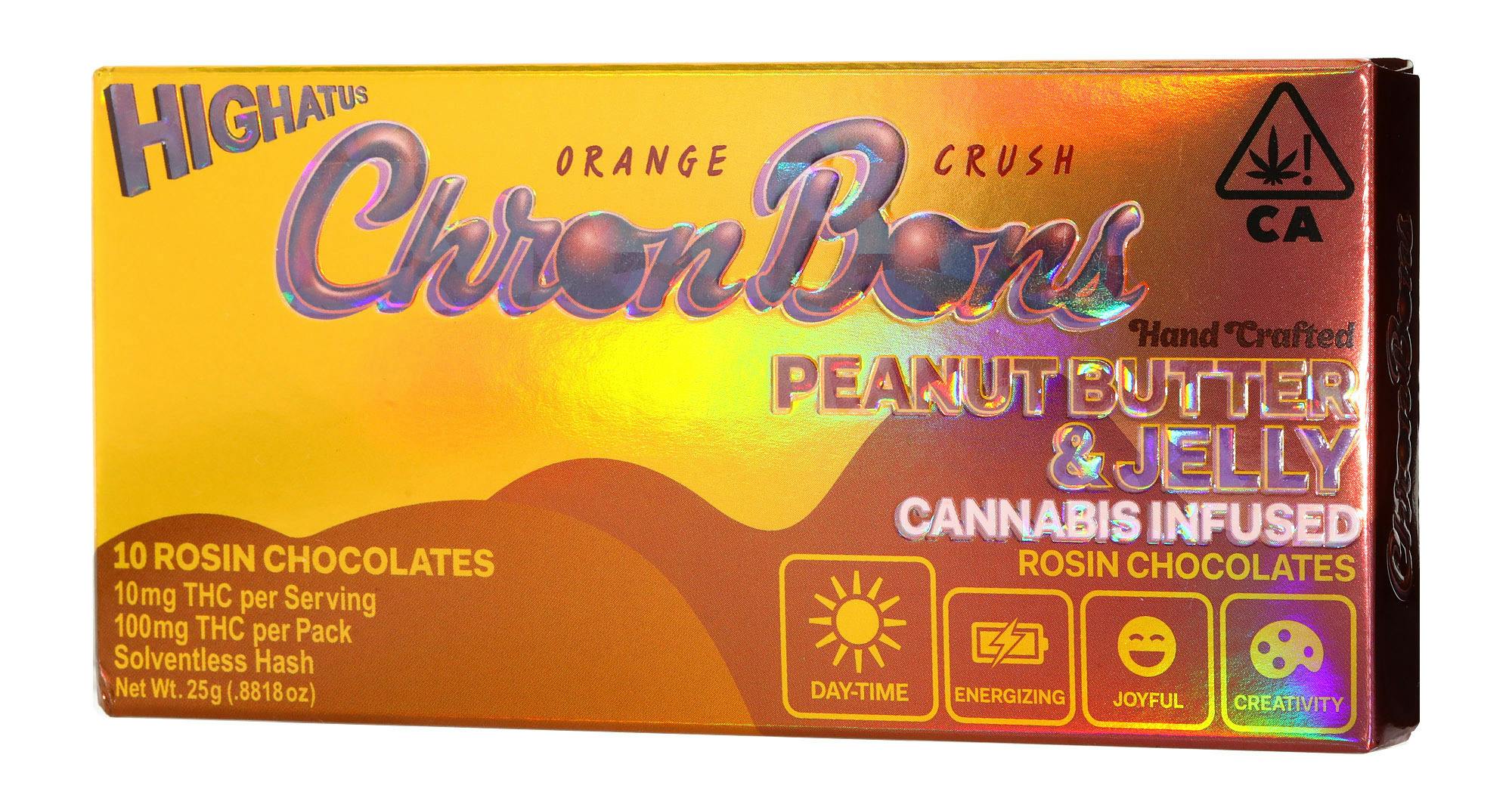 Highatus: Peanut Butter & Jelly Chronbons