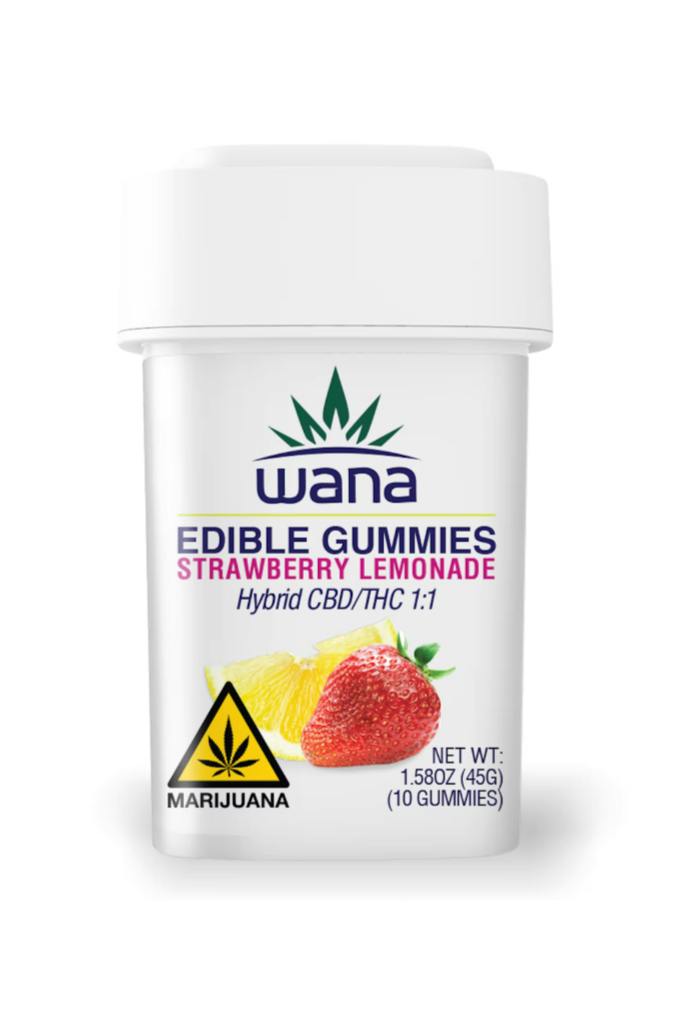 Wana Gummy - Strawberry Lemonade - 1:1 Hybrid