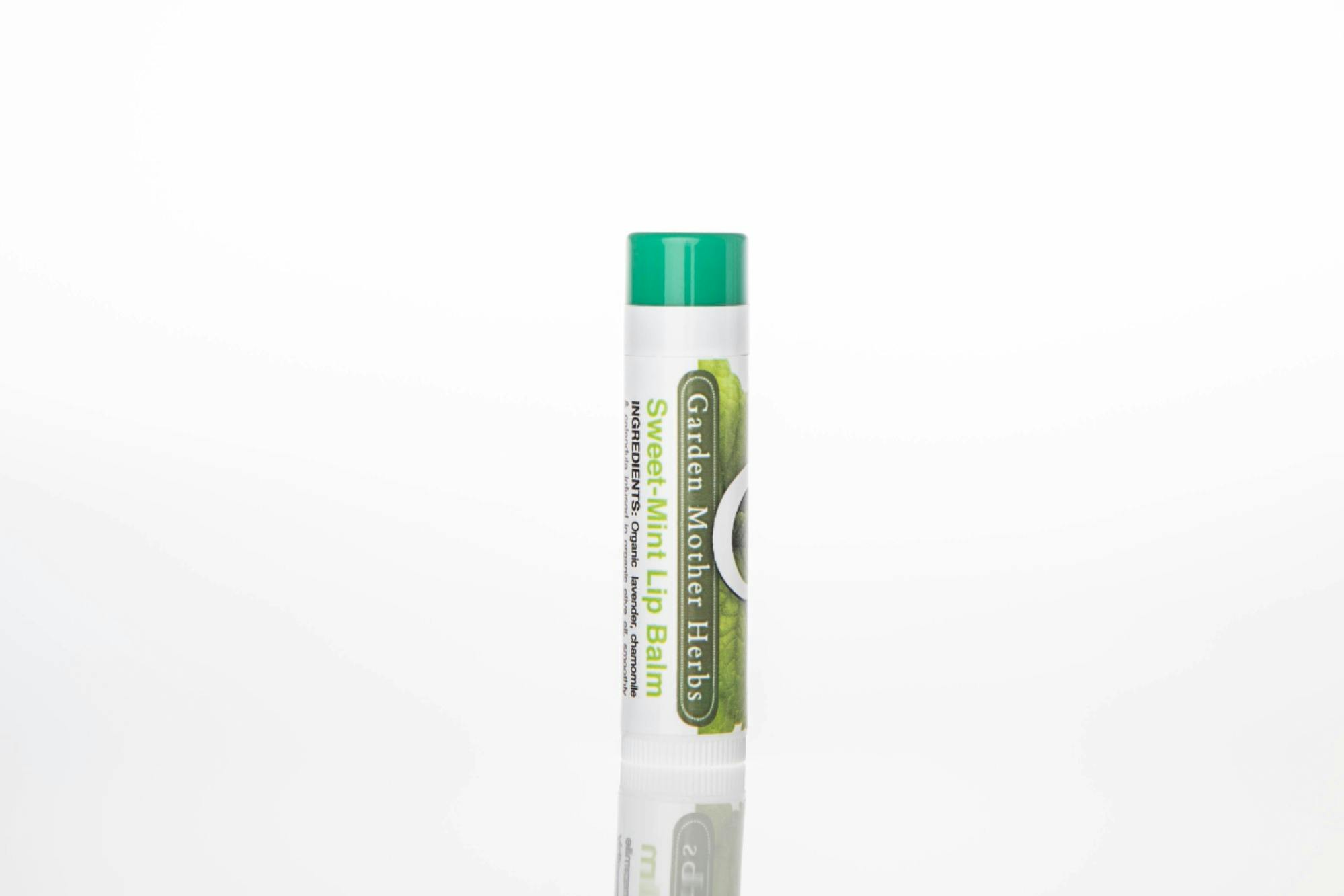 Sweet Mint Lip Balm at Garden Mother