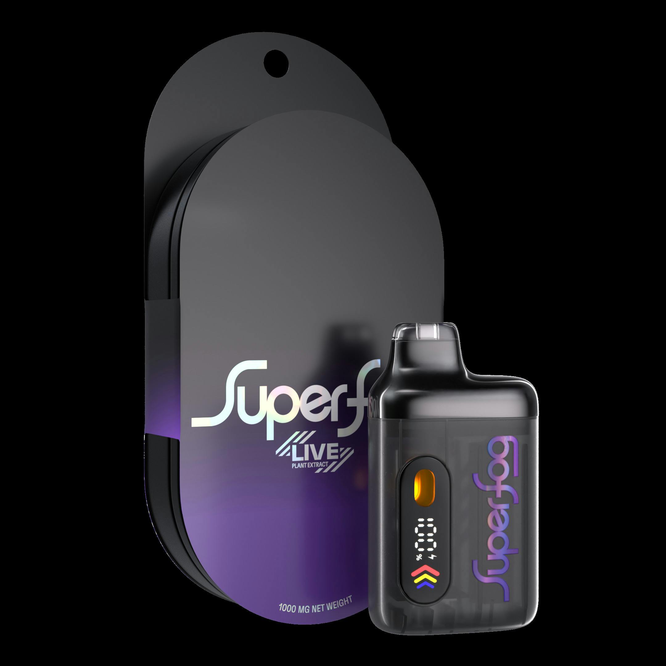Mfused Super Fog · LIVE Jefe Plus · Live Resin AIO