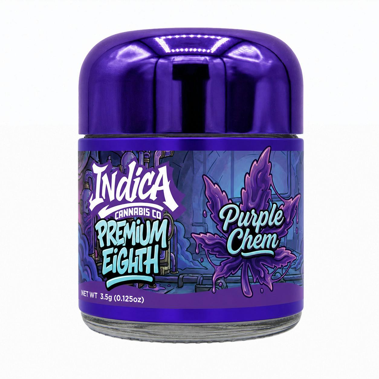 Indica Cannabis Co - Flower - Purple Chem (I) (3.5g)