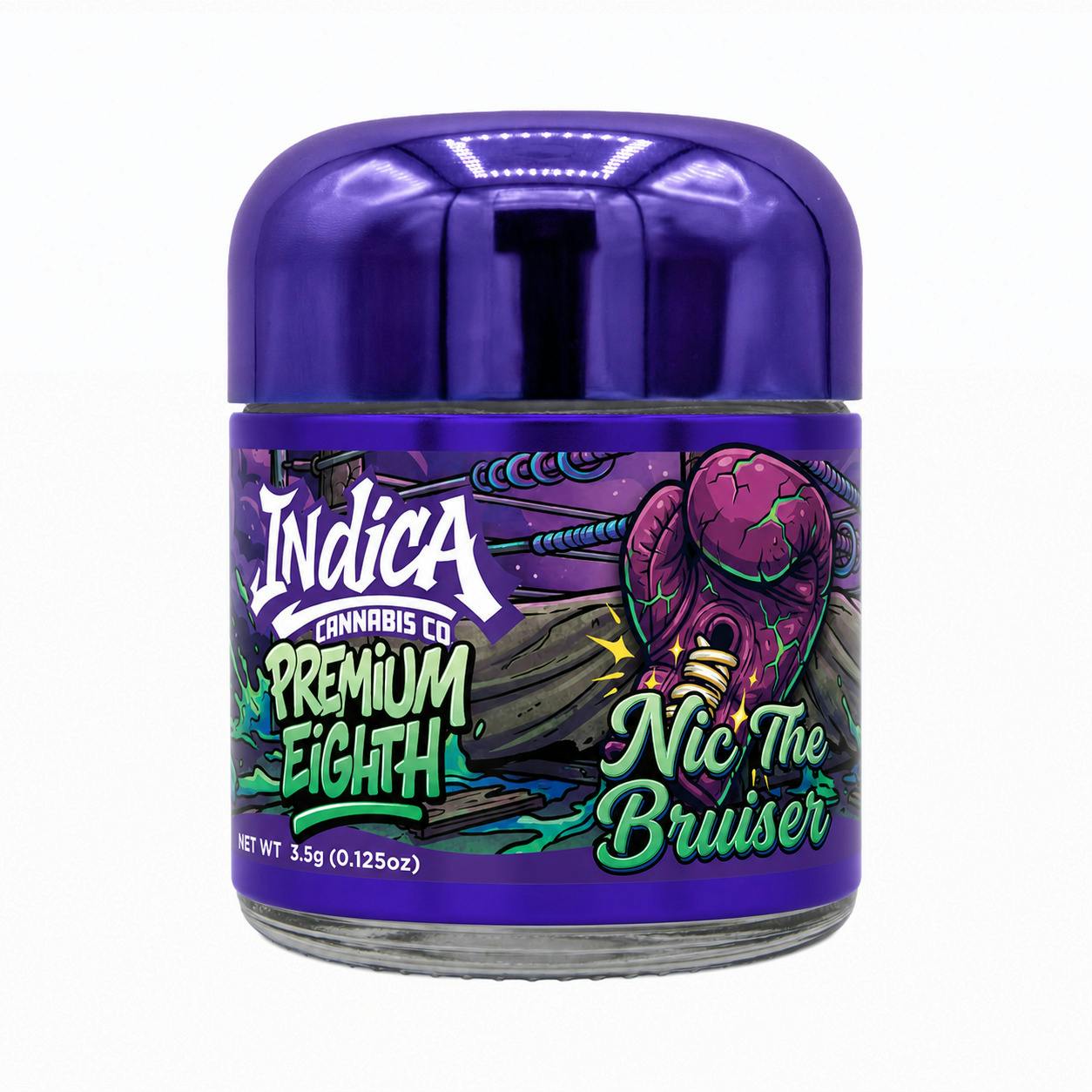 Indica Cannabis Co - Flower - Nic The Bruiser (I) (3.5g)