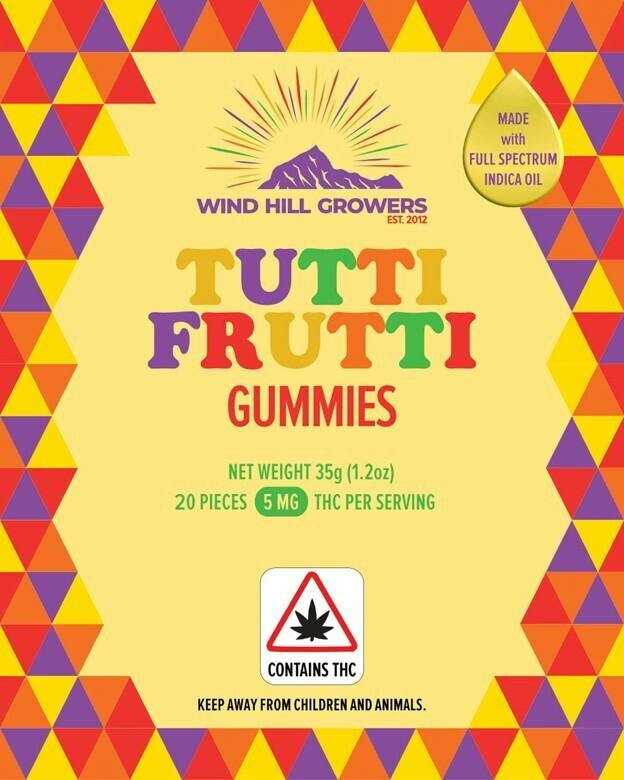 WHG|100mg Tutti Frutti|Gummies