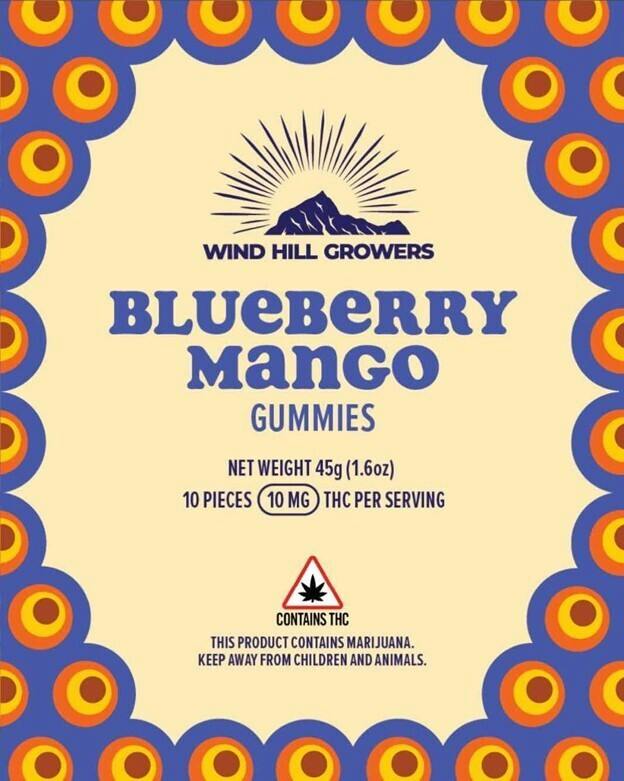 WHG|100mg Blueberry Mango|Gummies