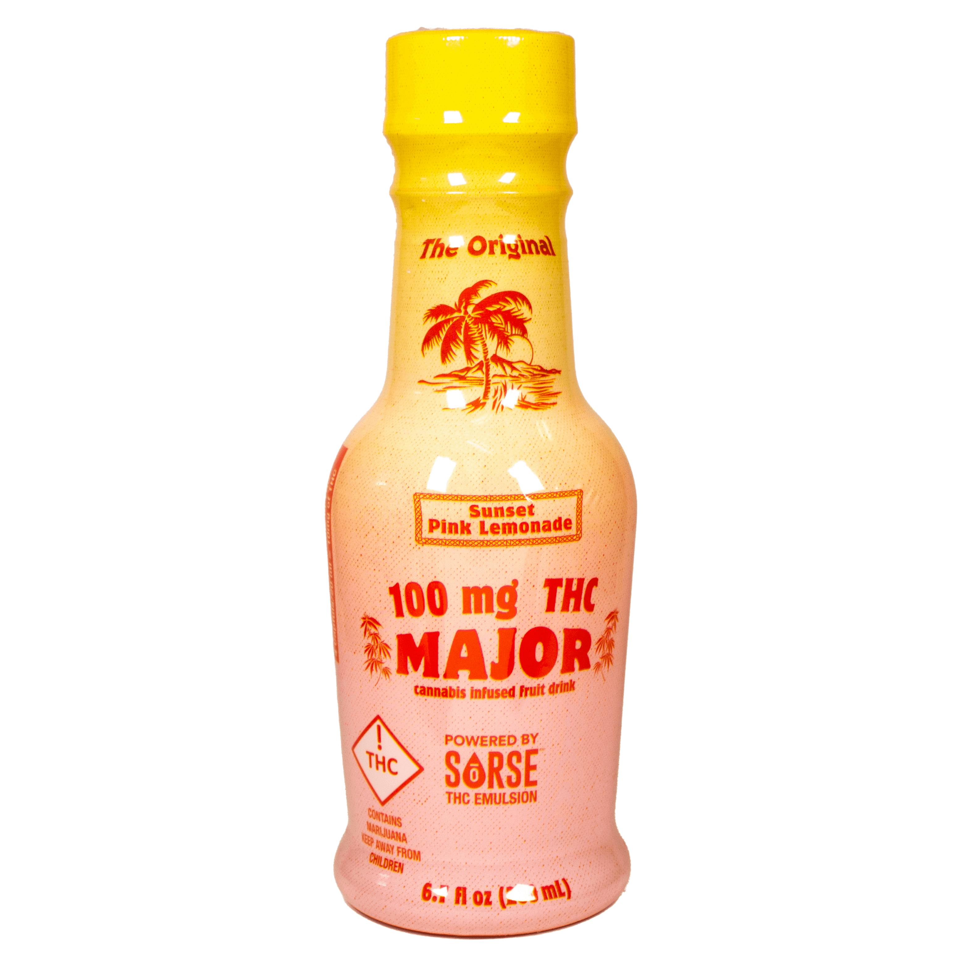 Sunset Pink Lemonade (100mg) | Major - Drink