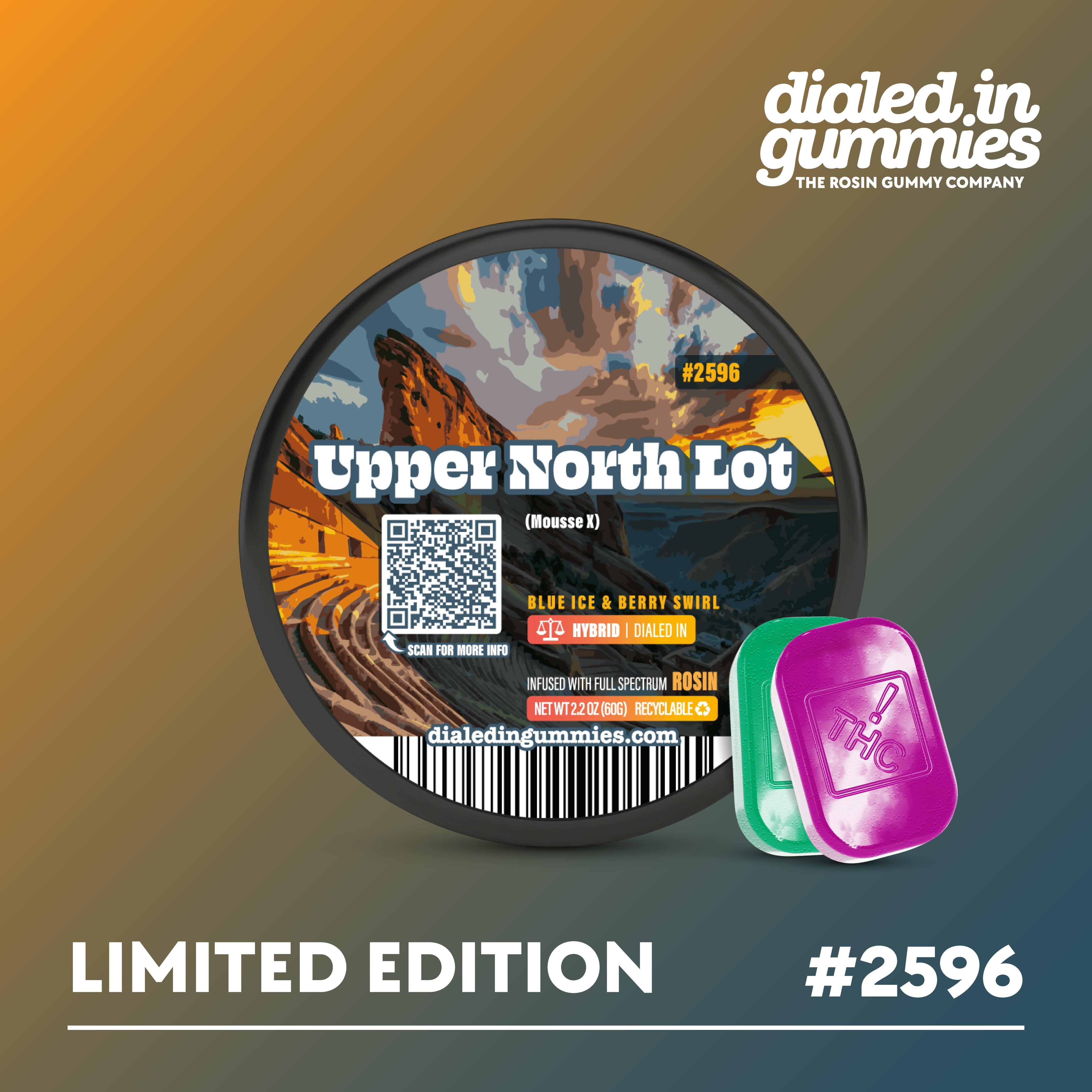 100mg - Upper North Lot #2596 - Rosin Gummies (10pk)