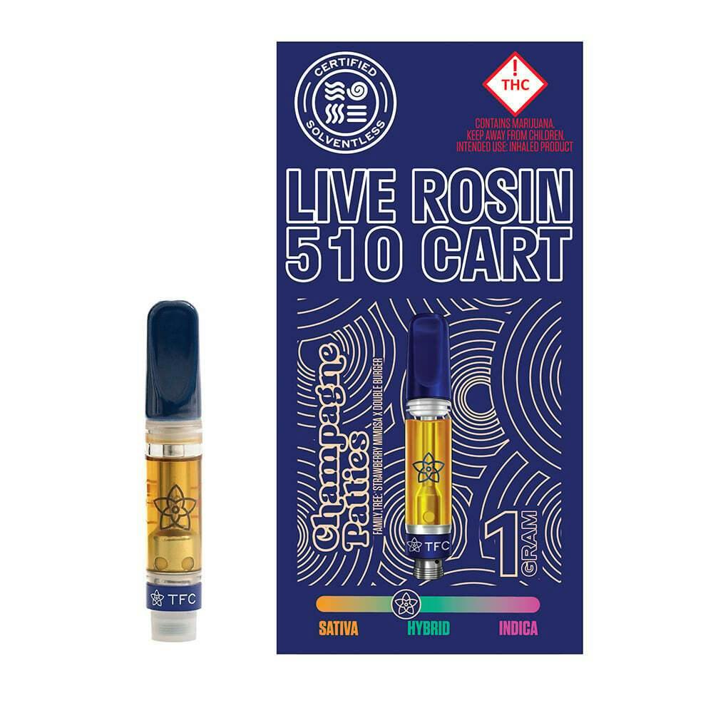 Champagne Patties | TFC - Live ROSIN Cartridge