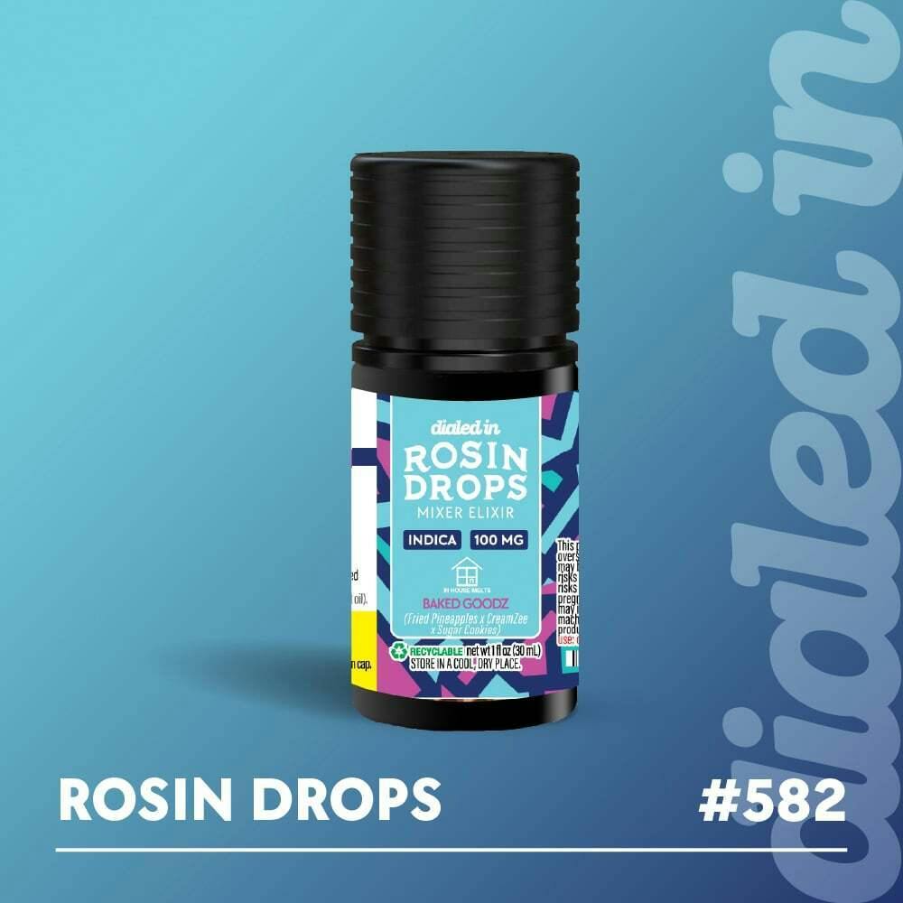 100mg - Baked Goodz - Rosin Drops