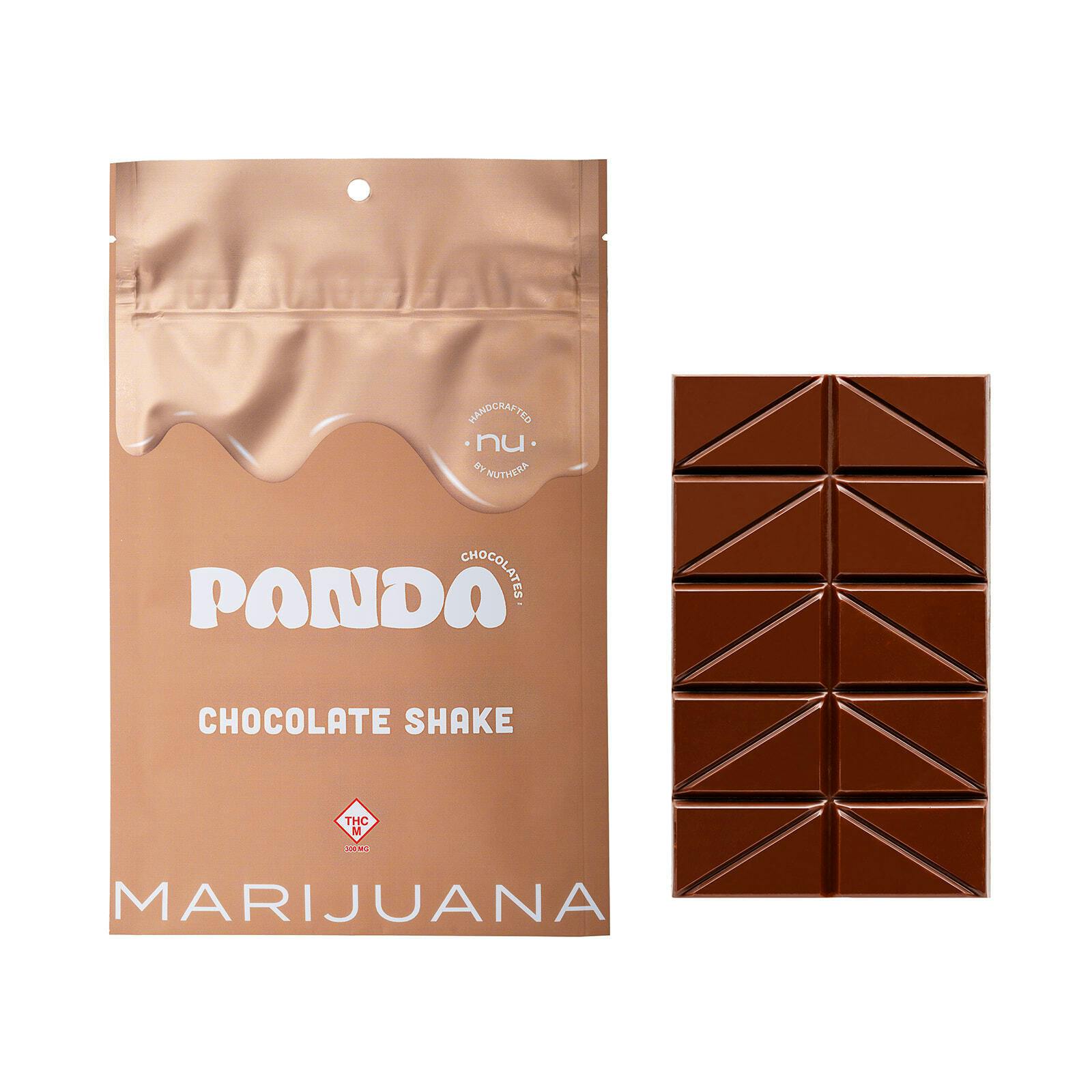 Panda | Chocolate Bar | Chocolate Shake 300mg