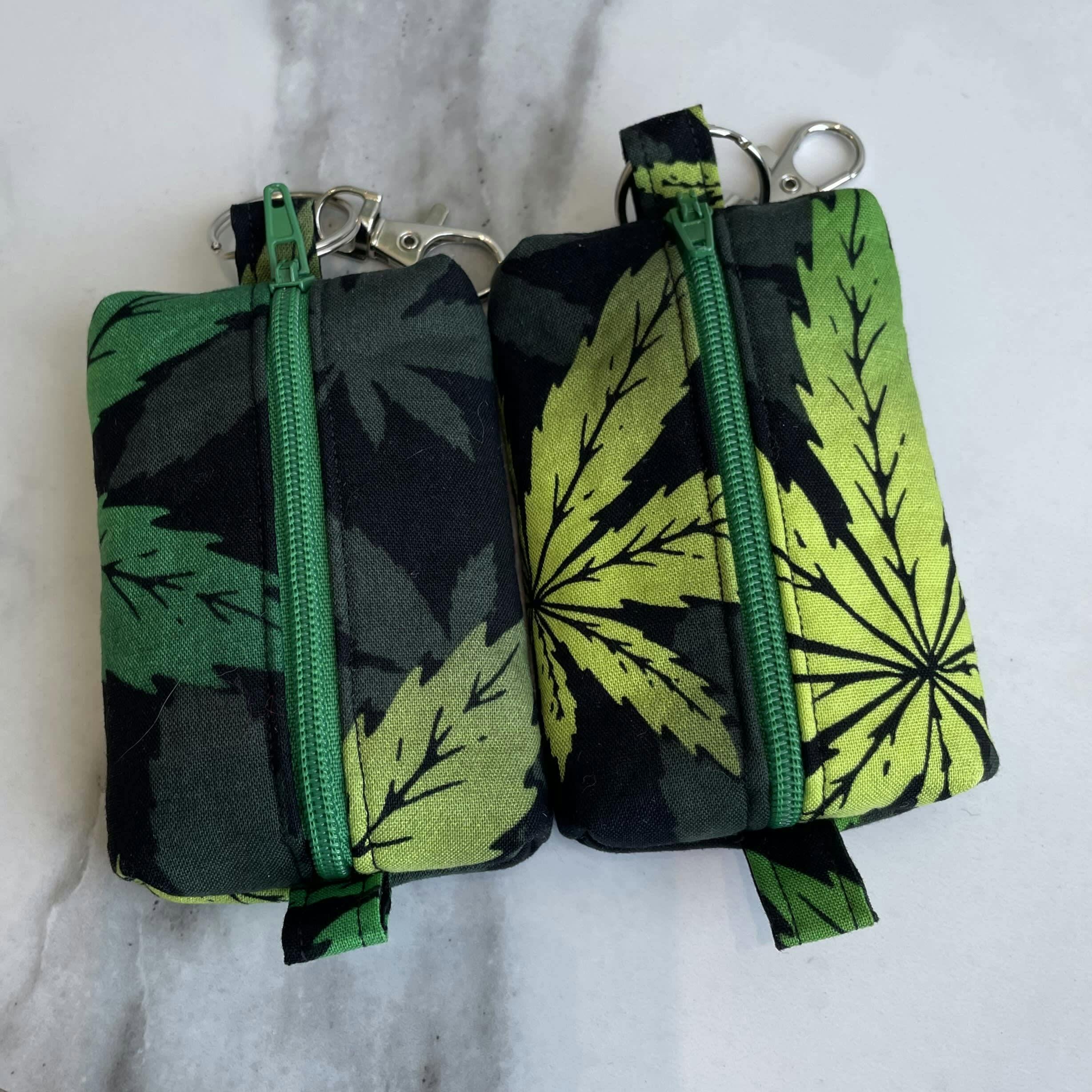 Keychain Zipper Pouch - Green