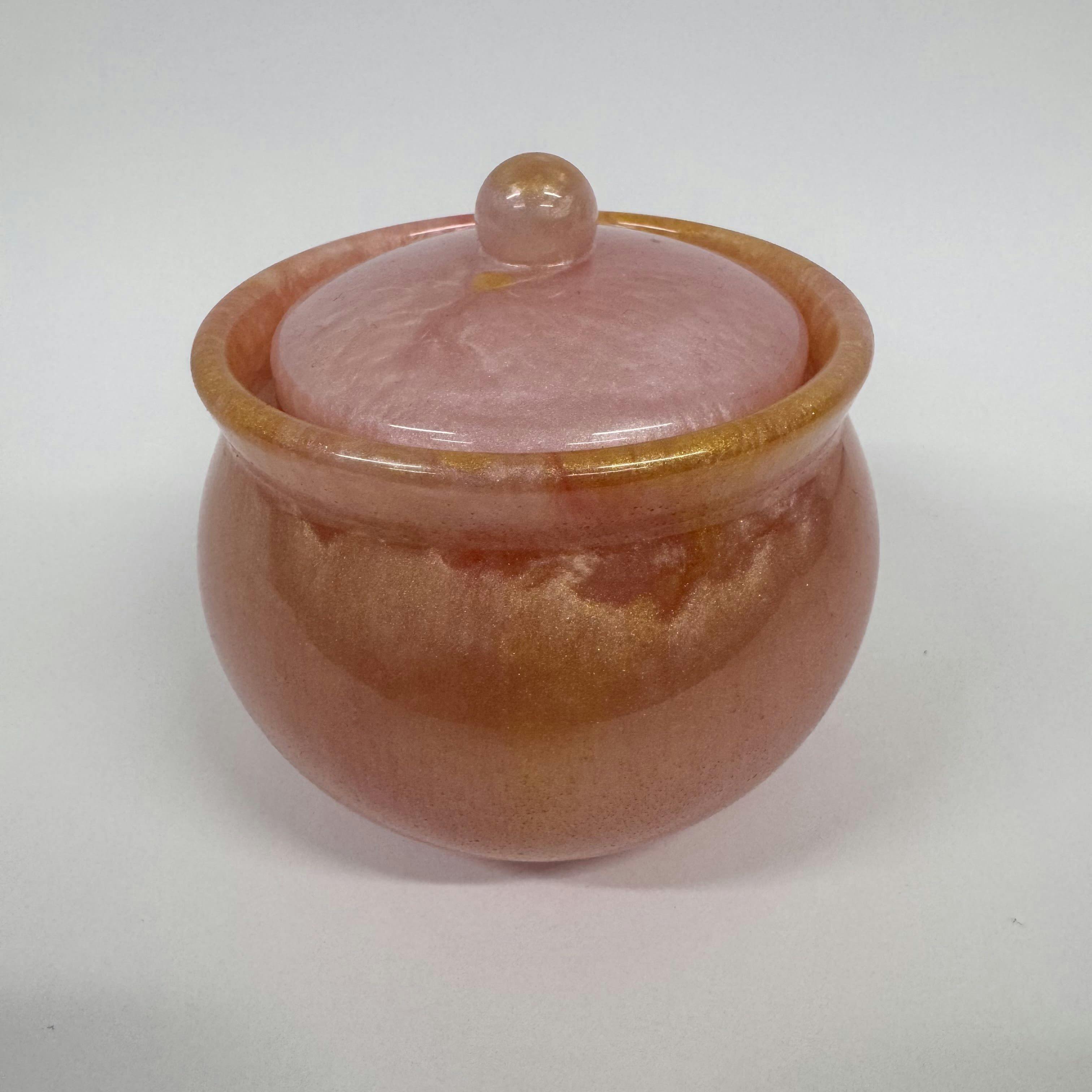 Peachy Pudding Stash Jar