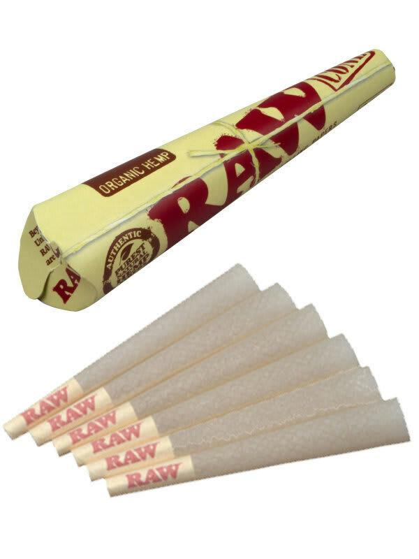 Raw Organic Cone 1.25 (6pk)