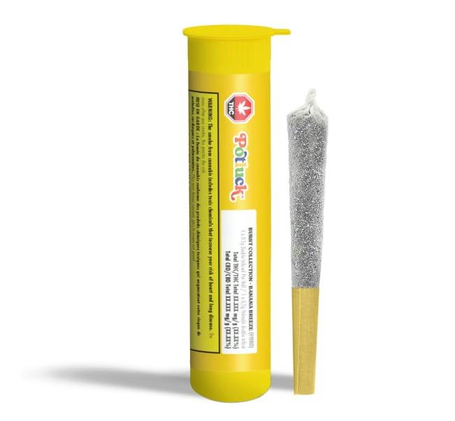 Potluck - Banana Breeze Infused 1x0.5g (A8)