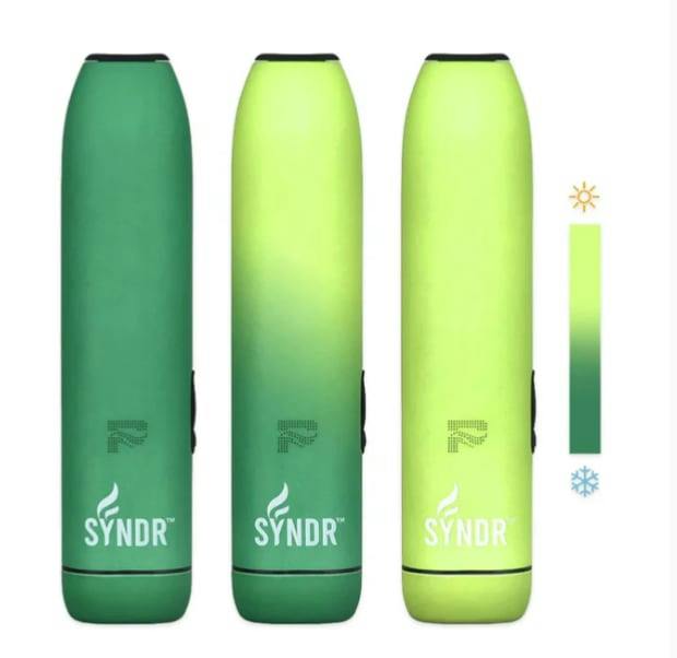 Pulsar - Syndr Dry Herb Vaporizer - Green to Yellow