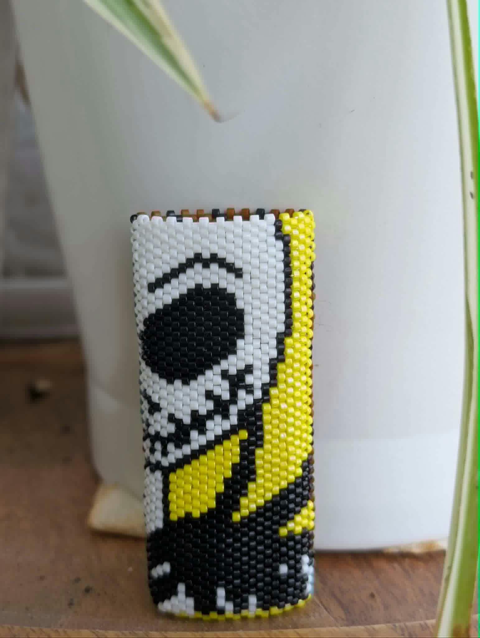 Beaded Jack and Sally Lighter Sleeve
