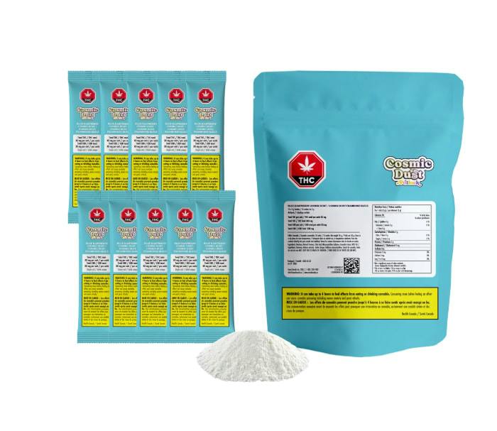 Potluck - Blue Raspberry Cosmic Dust Drink Crystals 10 Pack