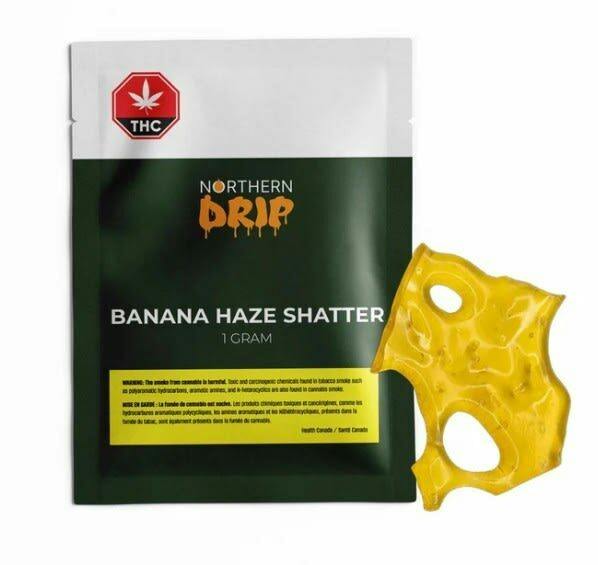 Northern Drip - Banana Haze Shatter 1g