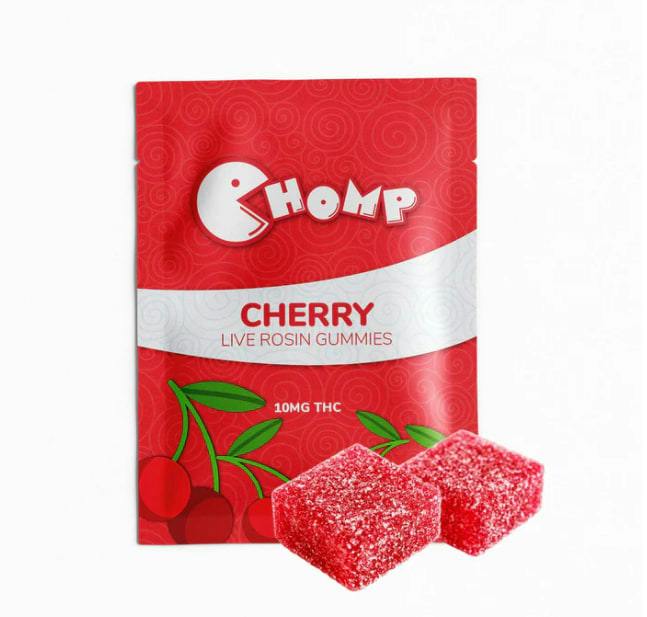 Chomp - Cherry Indica Live Rosin Gummies
