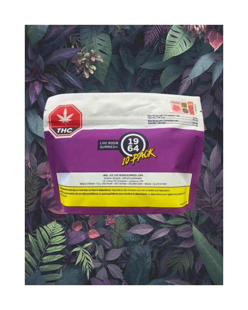 JNGL JCE Live Rosin Multipack Soft Chews | 100mg THC