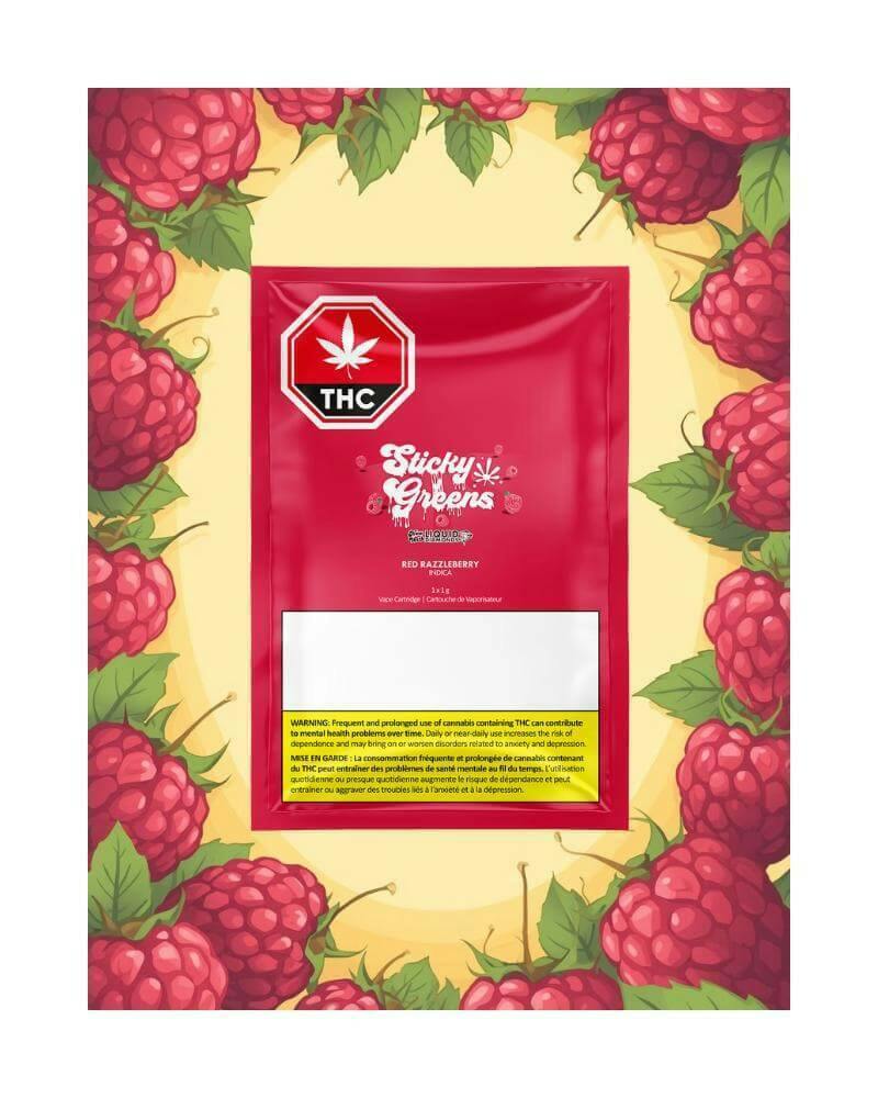 Red Razzleberry Liquid Diamonds 510 Cart | 1g