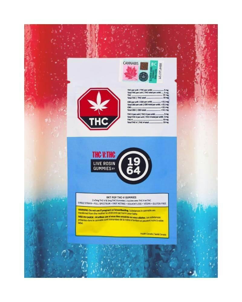 RKT POP Live Rosin THC:THC-V Soft Chews