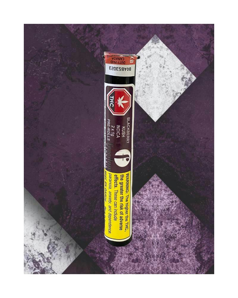 Blackberry Kush Pre-Rolls | 2 x 1g