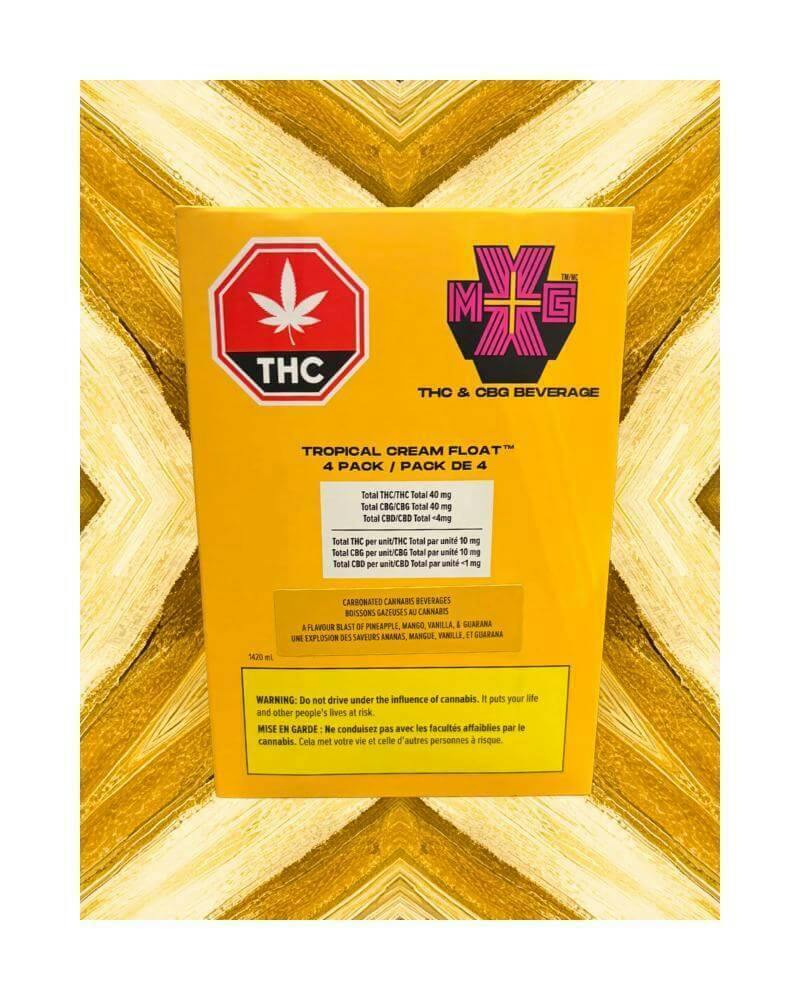 Tropical Cream Float Multipack Drink | 40mg THC + 40mg CBG