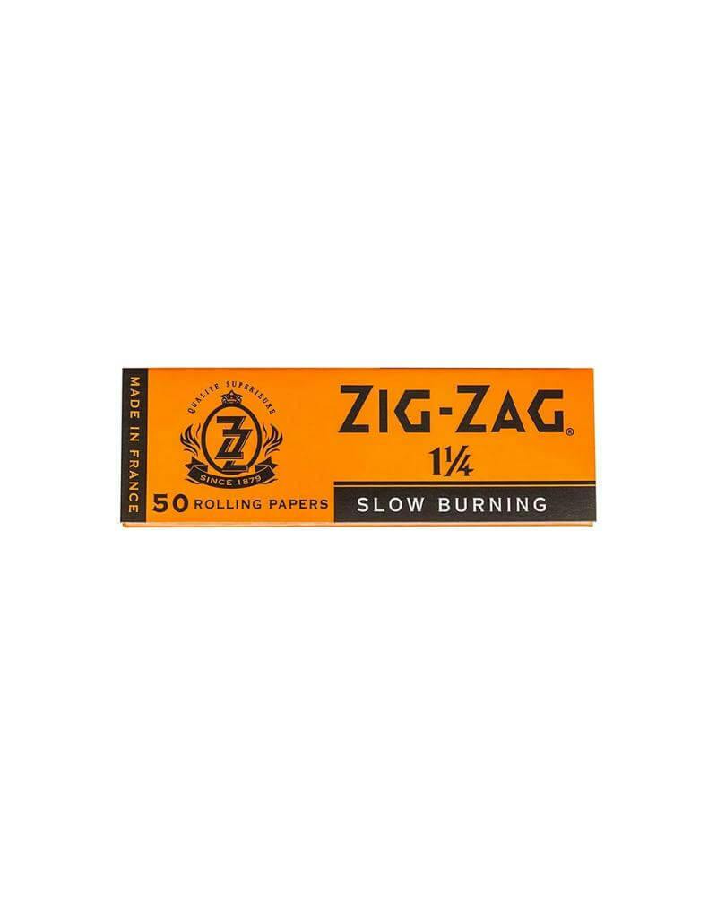 Zig Zag | Orange Paper | 1-1/4 Size