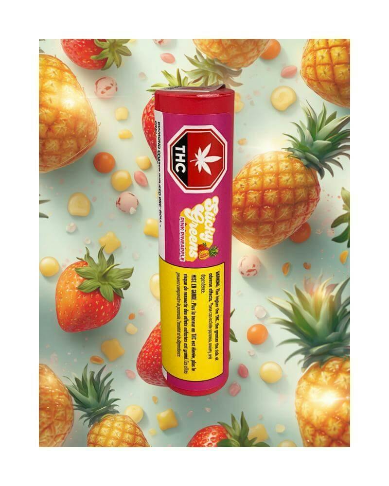 Pink Pineapple Infused Pre-Rolls | 3 x 0.5g
