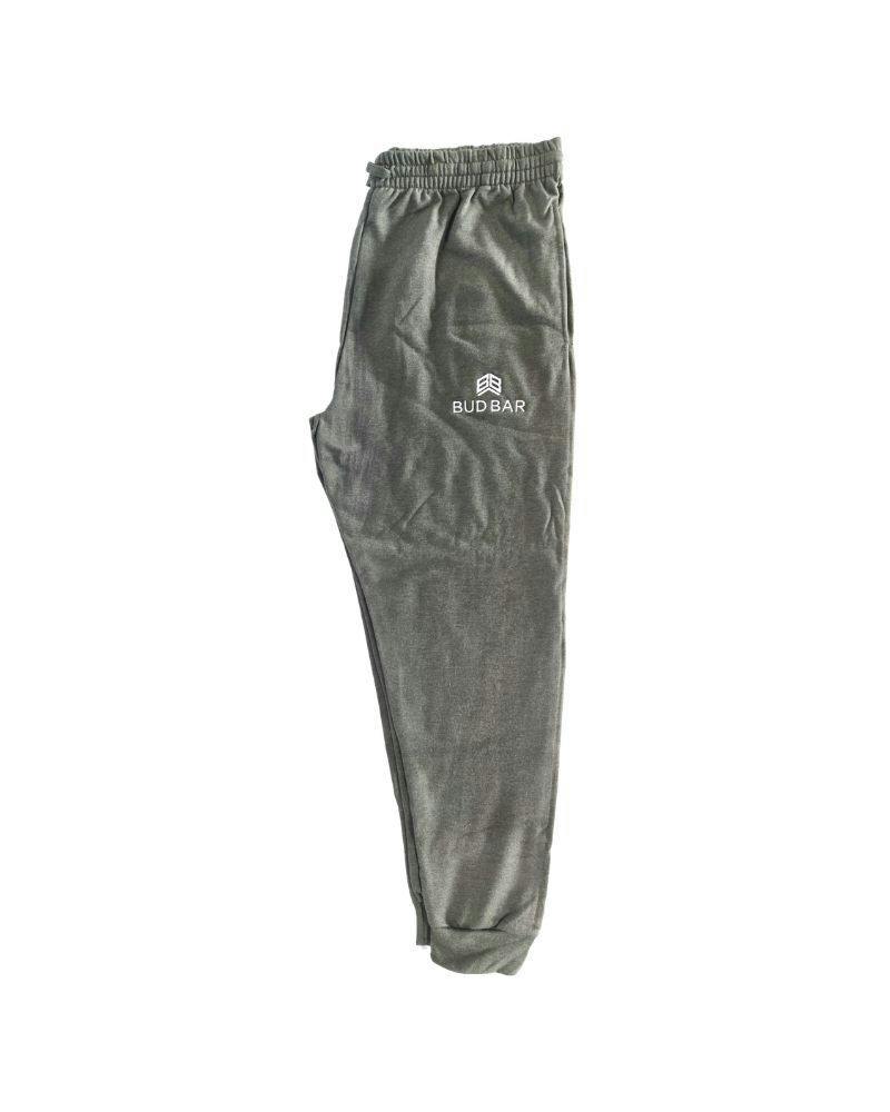 Military Green Embroidered Sweatpants | Small