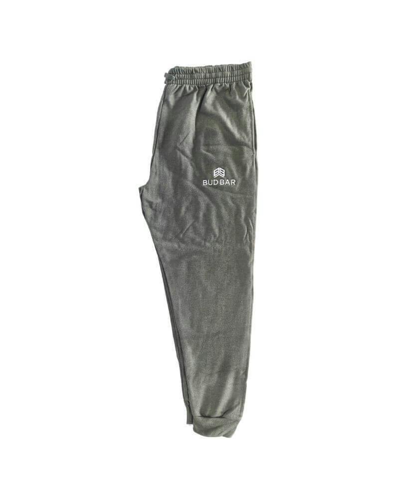 Military Green Embroidered Sweatpants | Medium