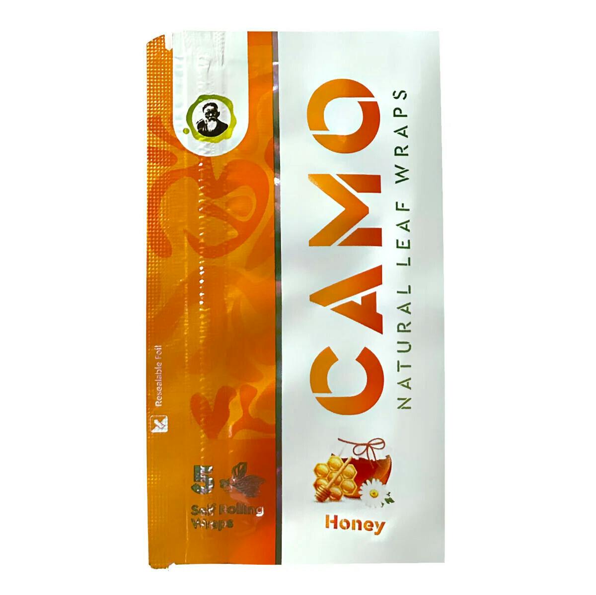 Camo - Natural Leaf Wraps - Honey
