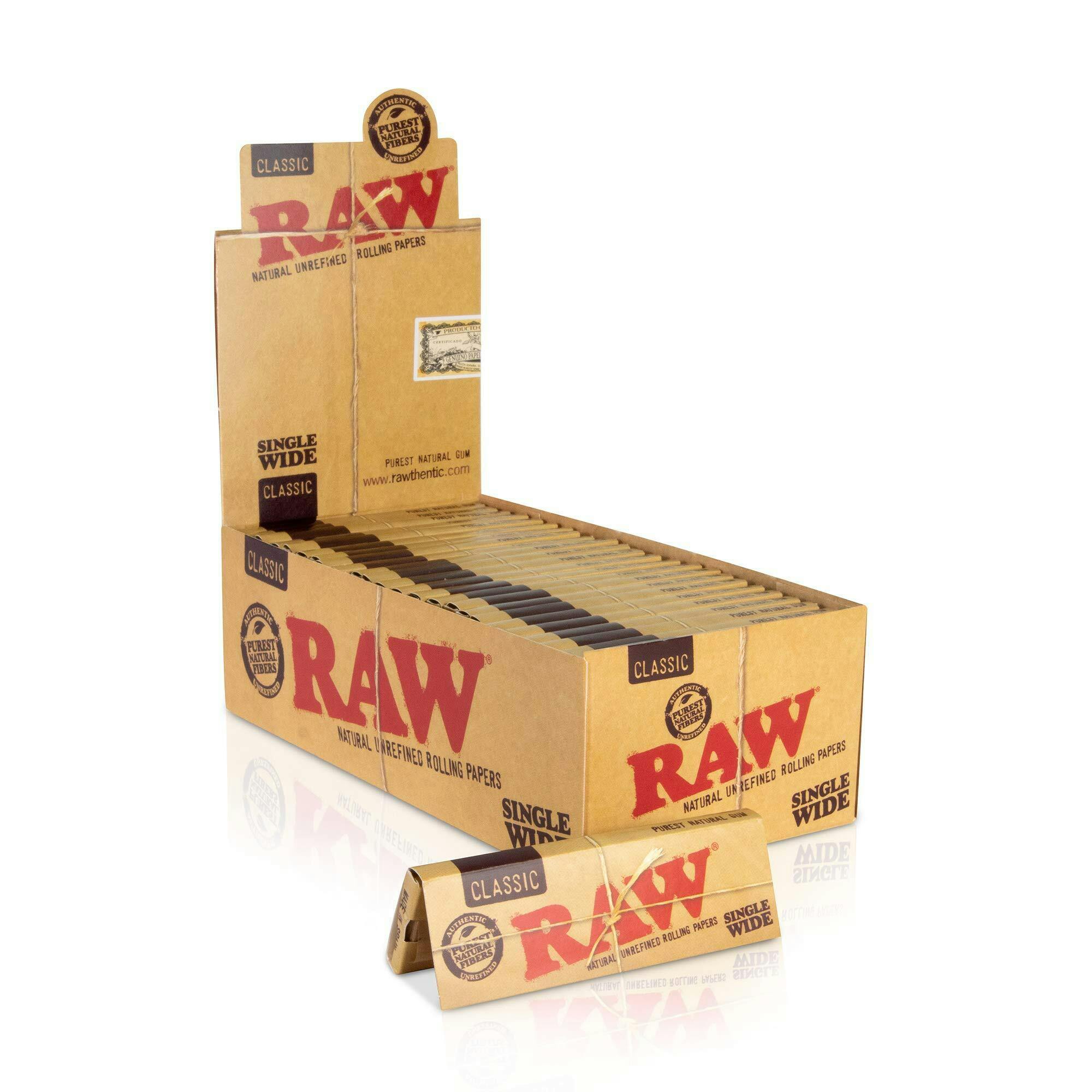 Raw - Classic Rolling Papers - Single Wide