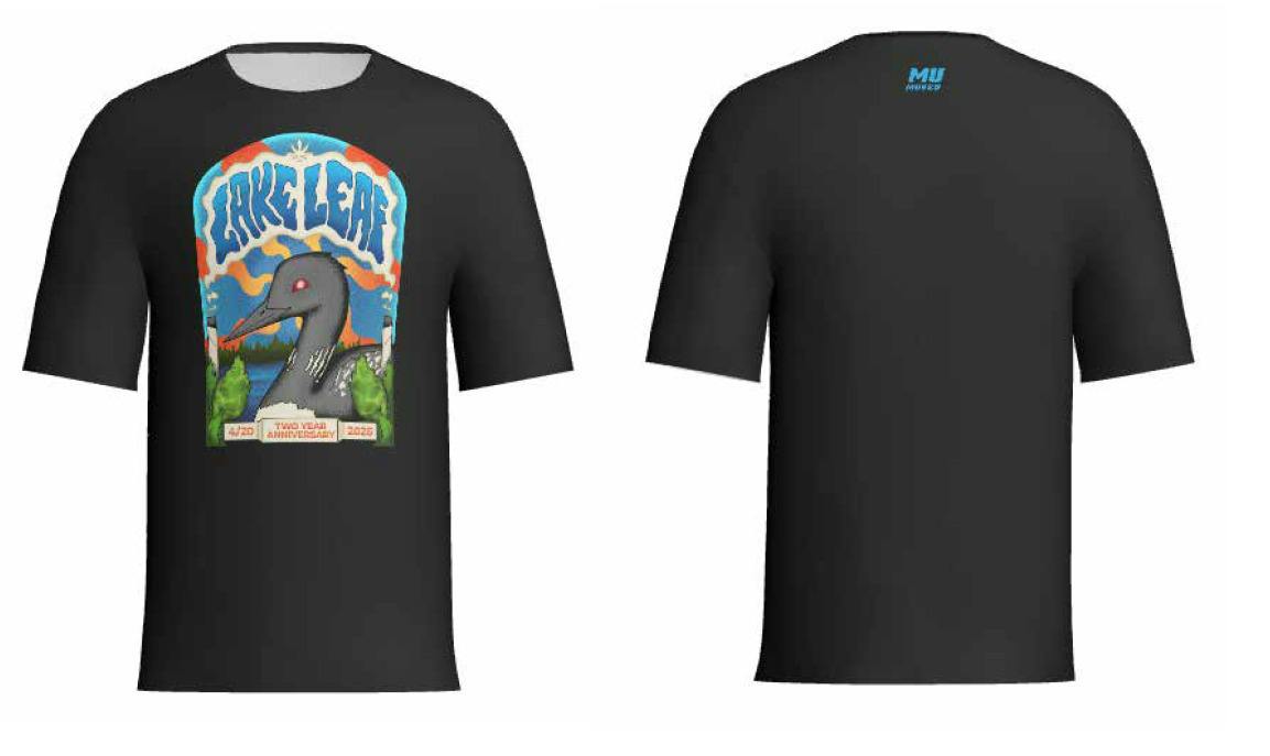 Lake Leaf | 2 Year Anniversary Shirt | Medium