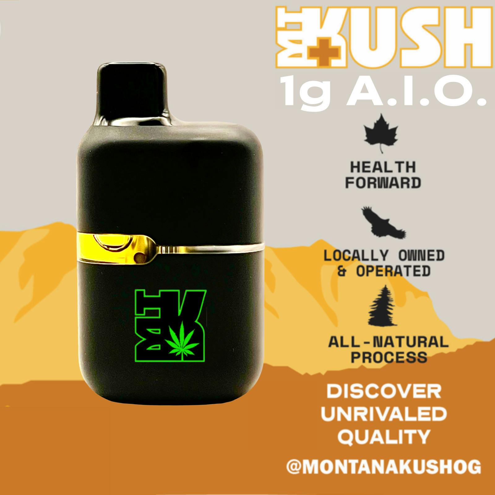 AIO Distillate Vape | Sunset Sherbert cannabis product