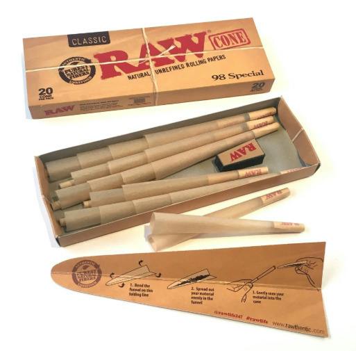 RAW Papers | 98 Special Classic Cones