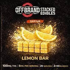 Lemon Bar (S) | 2pk 100mg | Offbrand at Bleaf Wellness Centre