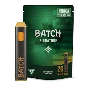 Batch | Lime Sorbet | 2G Distillate Disposable cannabis product
