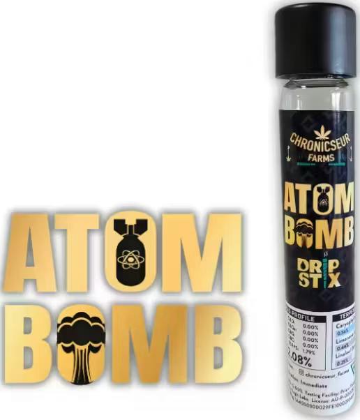 Chronicseur Farms | Devil Driver | 1.25G Bubble Hash & Resin Infused Atom Bomb cannabis product