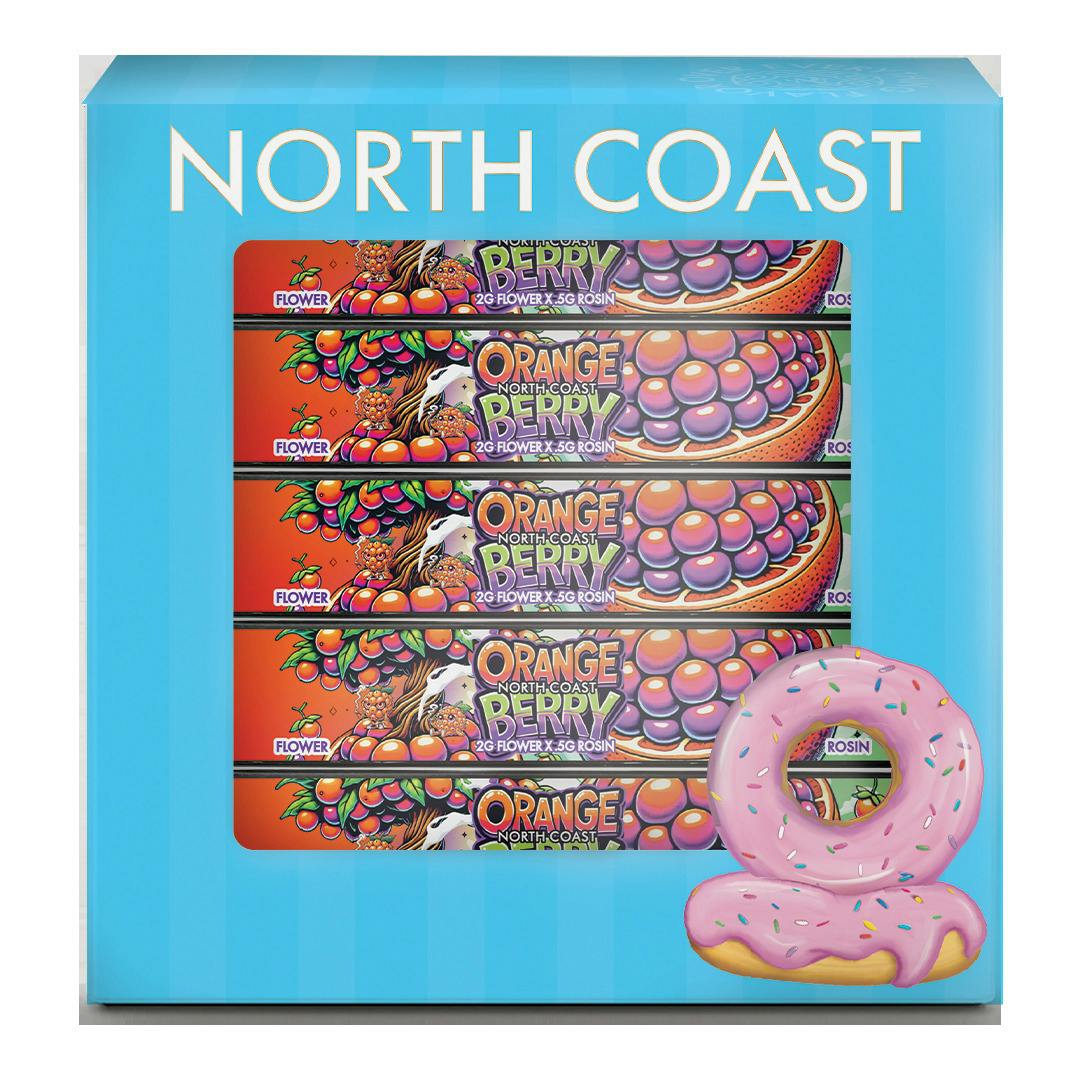 Orange Berry | Infused Joints | 2.5g by North Coast