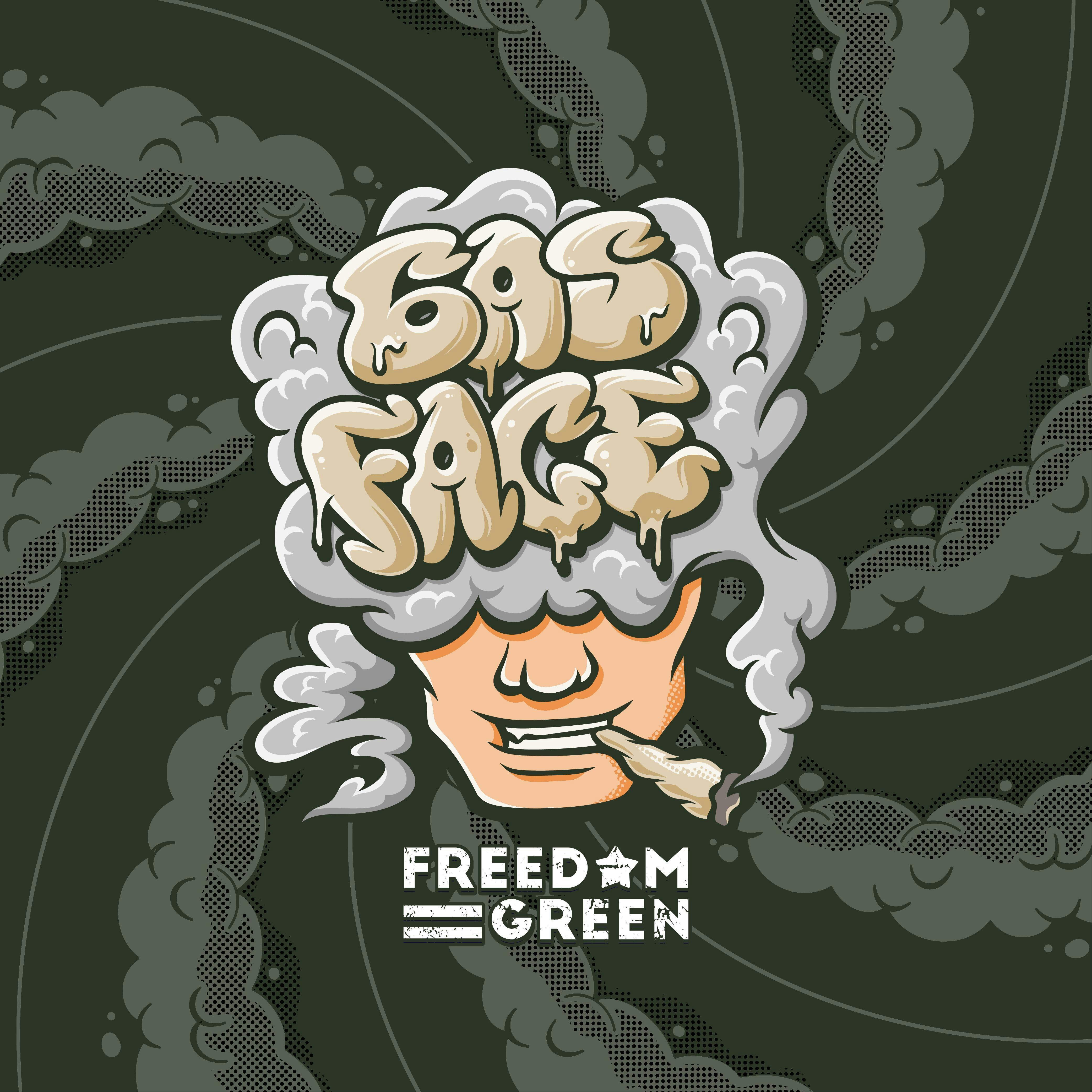Freedom Green | Gas Face | Deli-Style Flower
