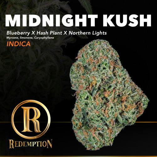 Redemption | Midnight Kush | Deli-Style Flower